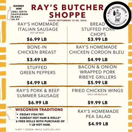 Ray's Butcher Shoppe Weekly Ad