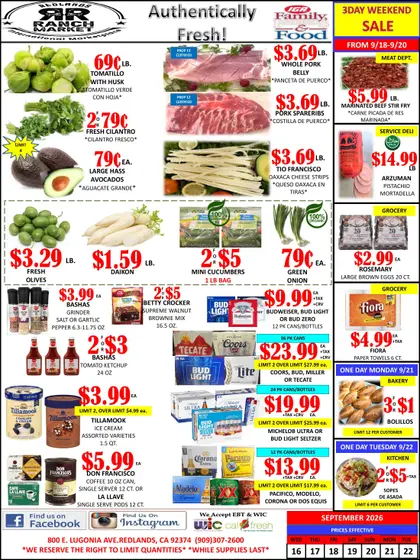 Redlands Ranch Market IGA Weekly Ad