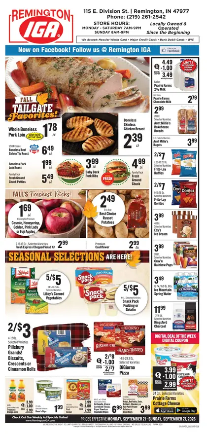 Remington IGA Weekly Ad