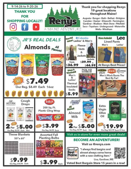 Renys Weekly Ad