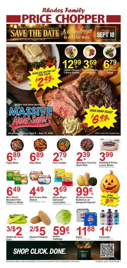 Rhodes Family Price Chopper Weekly Ad