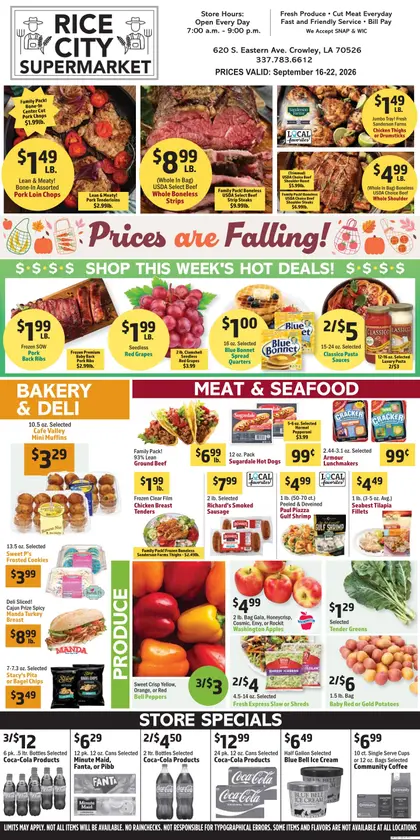 Rice City Supermarket Weekly Ad