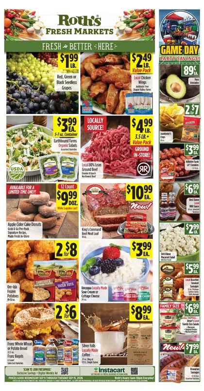 Roth's Fresh Markets Weekly Ad