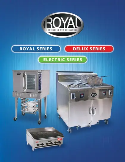 Royal Range of California Commercial Kitchen Equipment Catalog Weekly Ad