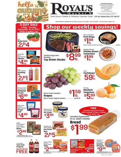Royal's Market Weekly Ad