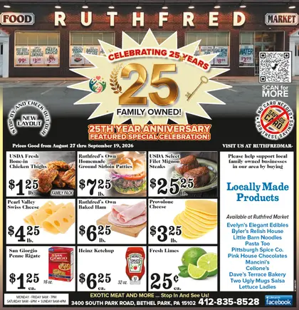 Ruthfred Market Anniversary Sale