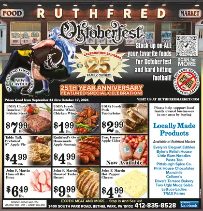 Ruthfred Market Anniversary Sale