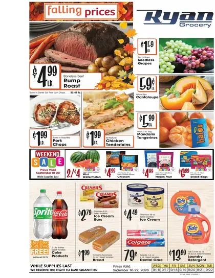Ryan Grocery Weekly Ad