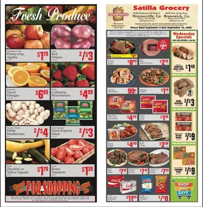 Satilla Grocery Weekly Ad