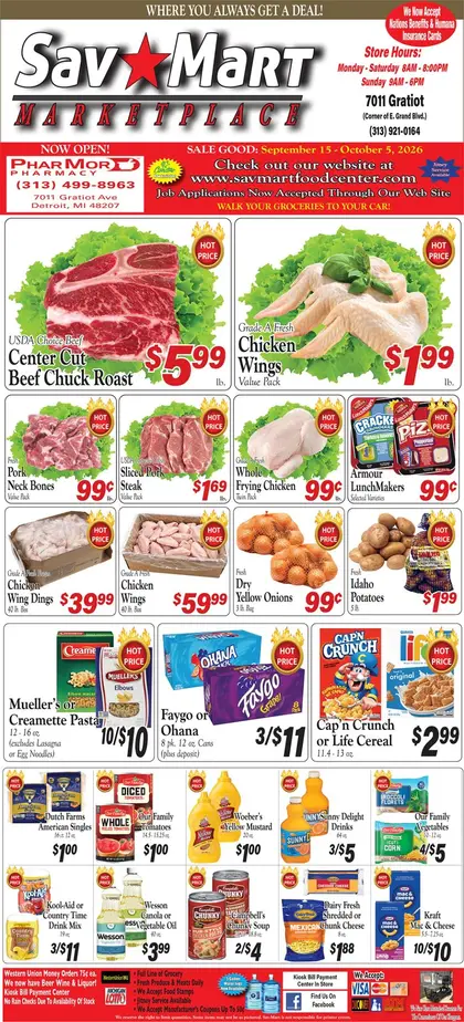 Sav-Mart Food Center Weekly Ad