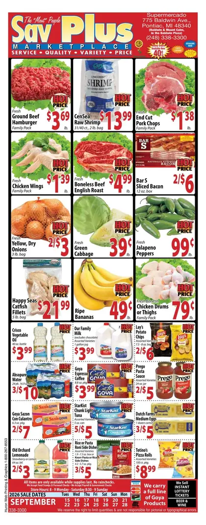 Sav-Plus Marketplace Weekly Ad