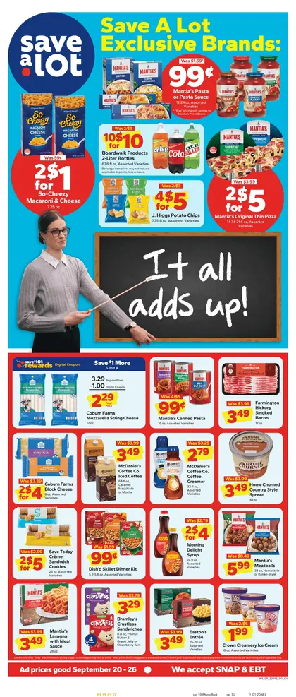 Save a Lot Food Stores Weekly Ad