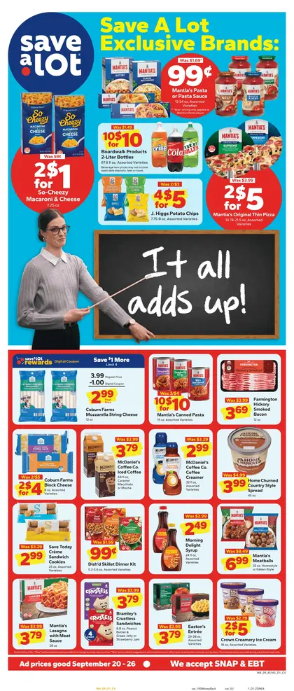 Save a Lot Food Stores Weekly Ad
