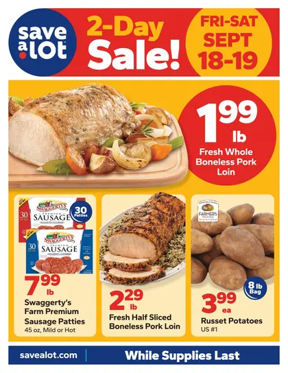 Save a Lot Food Stores Special Promotion