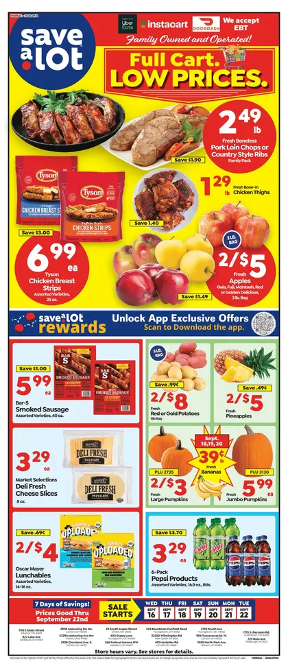 Save a Lot Food Stores Weekly Ad