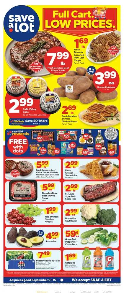 Save a Lot Food Stores Weekly Ad