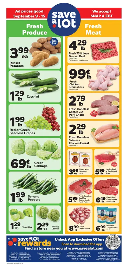 Save a Lot Food Stores Weekly Ad
