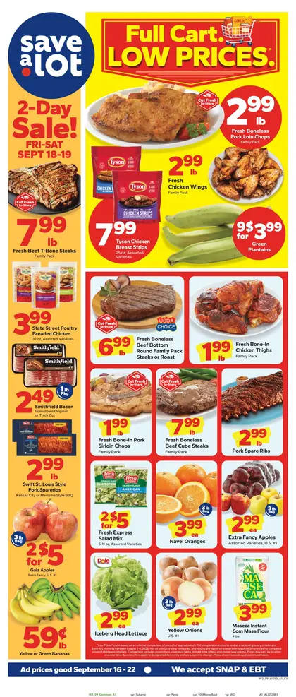 Save a Lot Food Stores Weekly Ad