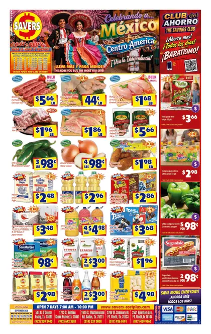 Savers Cost Plus Weekly Ad