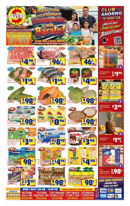 Savers Cost Plus Weekly Ad