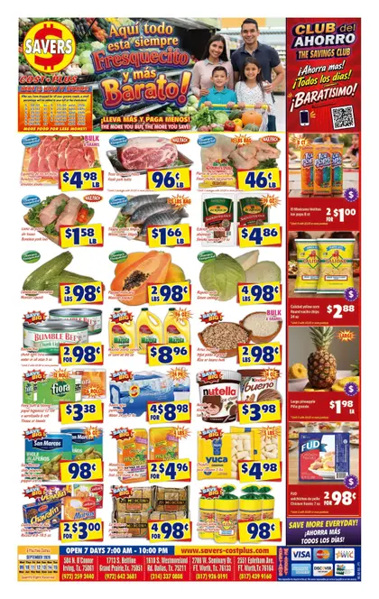Savers Cost Plus Weekly Ad