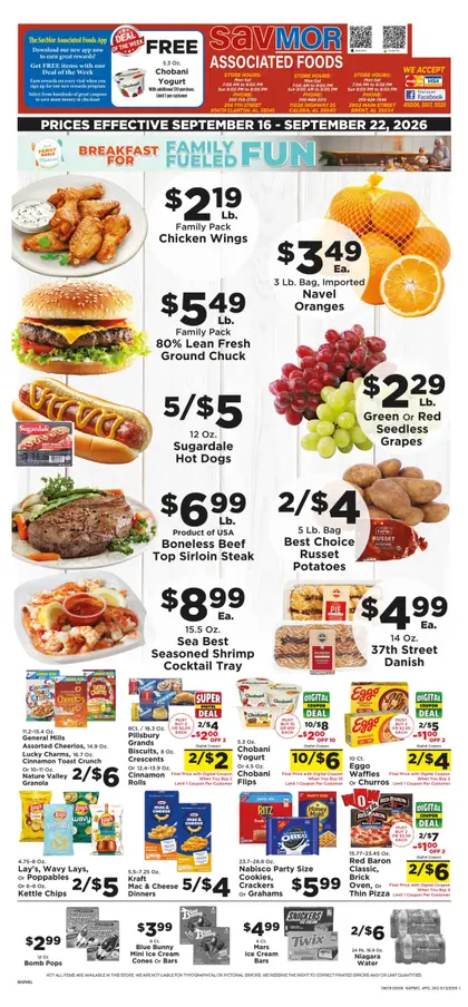 SavMor Associated Foods Weekly Ad