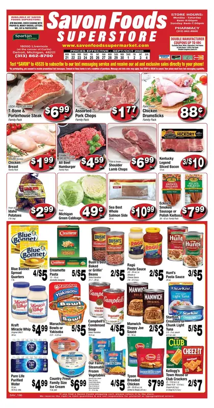 Savon Foods Weekly Ad
