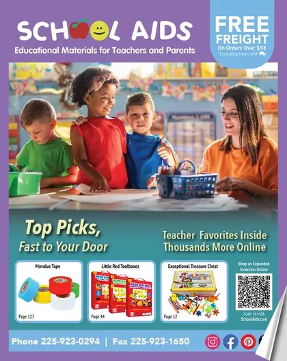 School Aids 2026 Catalog Weekly Ad