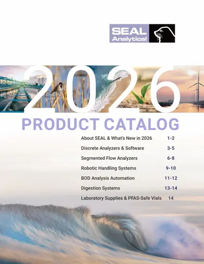 SEAL Analytical Laboratory Products Catalog Weekly Ad