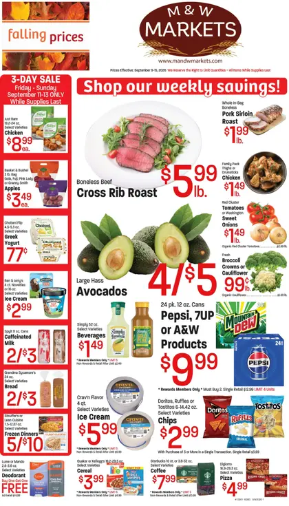 M&W Markets Weekly Ad