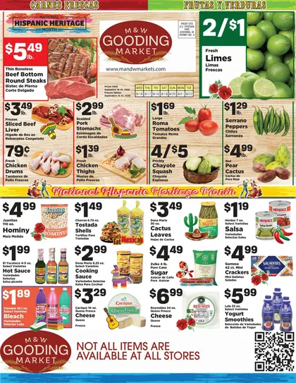 M&W Markets Weekly Ad