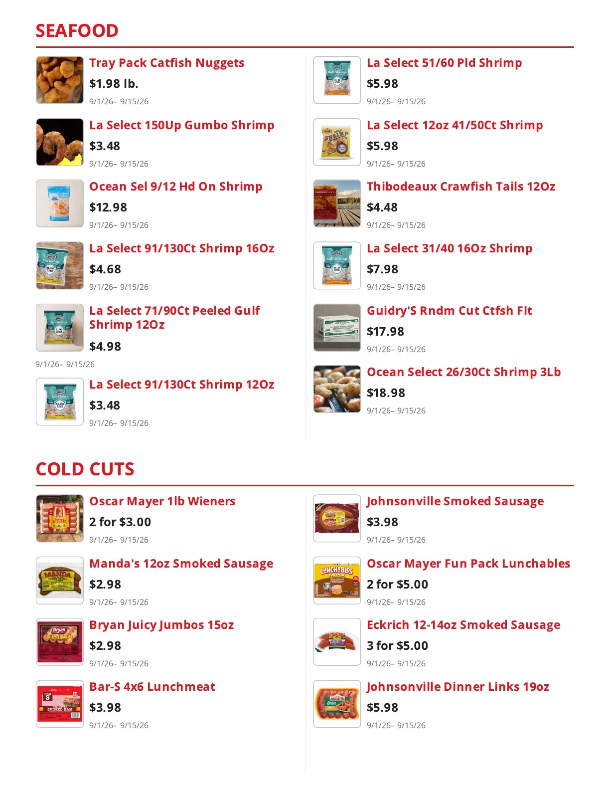 Shoppers Value Foods Louisiana weekly ad page 5