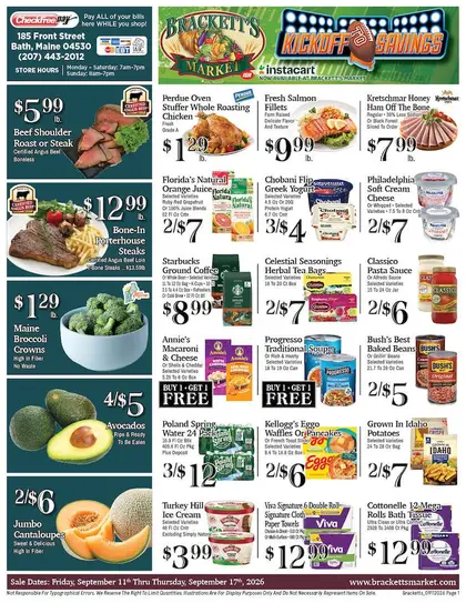 Brackett's Market Weekly Ad