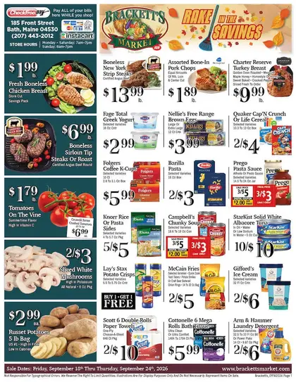 Brackett's Market Weekly Ad