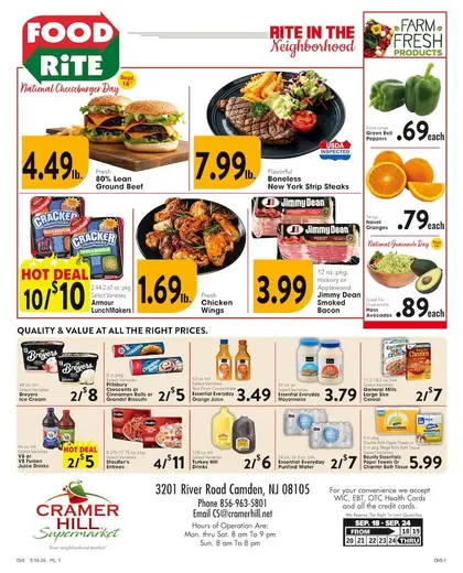 Cramer Hill Supermarket Weekly Ad