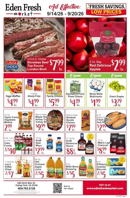 Eden Fresh Market Weekly Ad