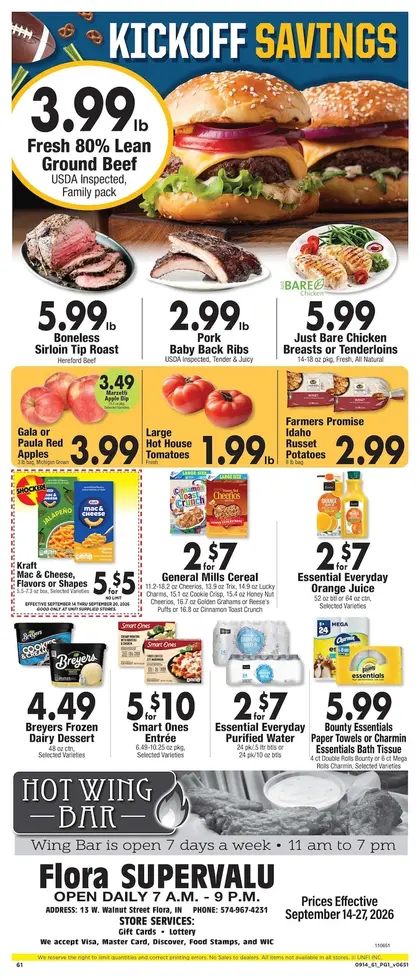 Flora SuperValu Weekly Ad