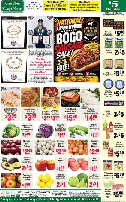 Glen Ellen Village Market Weekly Ad