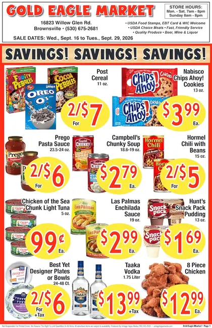 Gold Eagle Market Weekly Ad