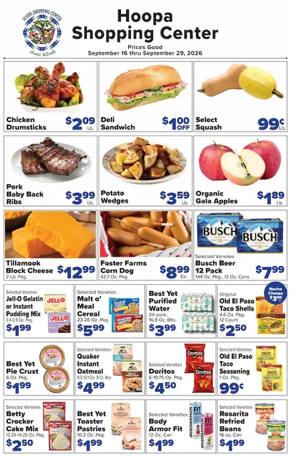 Hoopa Shopping Center Weekly Ad