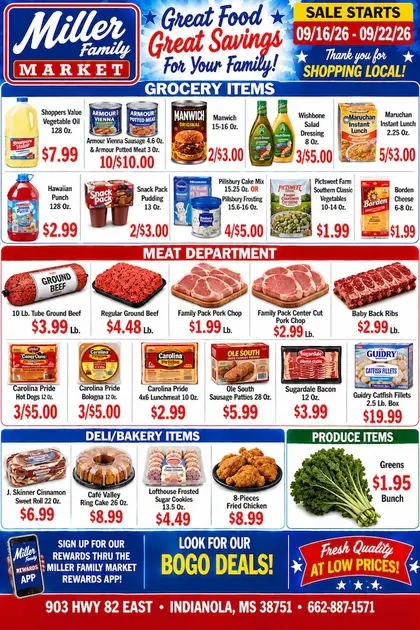 Miller Family Market Weekly Ad