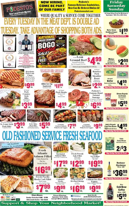 Podesto's Market Weekly Ad