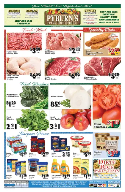 Pyburn's Farm Fresh Foods Weekly Ad