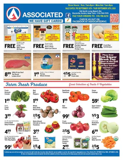 Rockville Centre Associated Weekly Ad