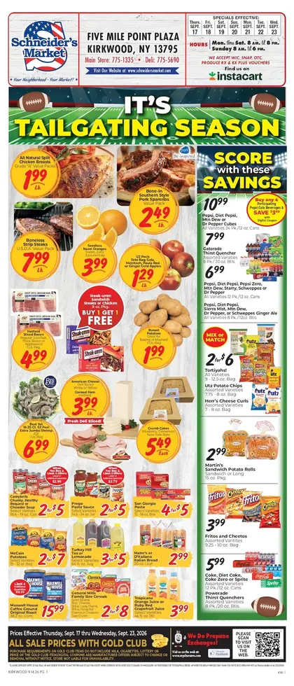 Schneider's Market of Kirkwood Weekly Ad