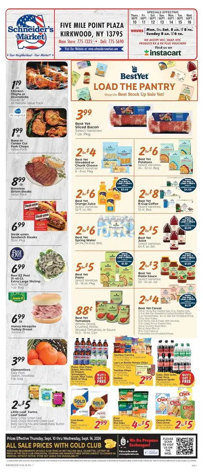 Schneider's Market of Kirkwood Weekly Ad