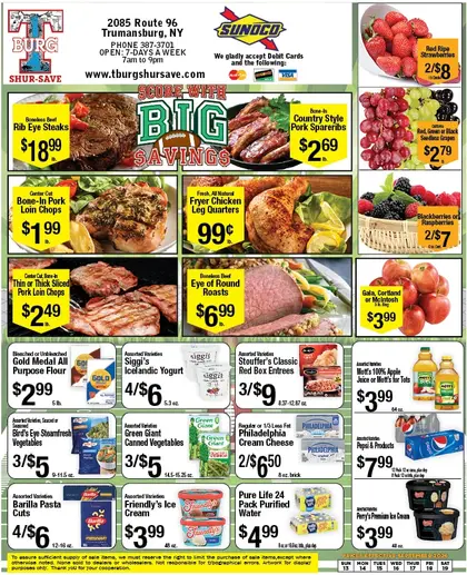 T-Burg Shur Save Weekly Ad