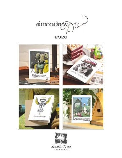 Simon Drew Greeting Cards Catalog Weekly Ad