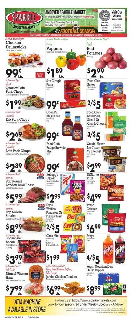Sparkle Markets Weekly Ad