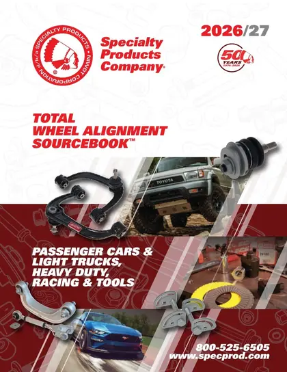 Specialty Products Company Automotive Alignment Catalog Weekly Ad